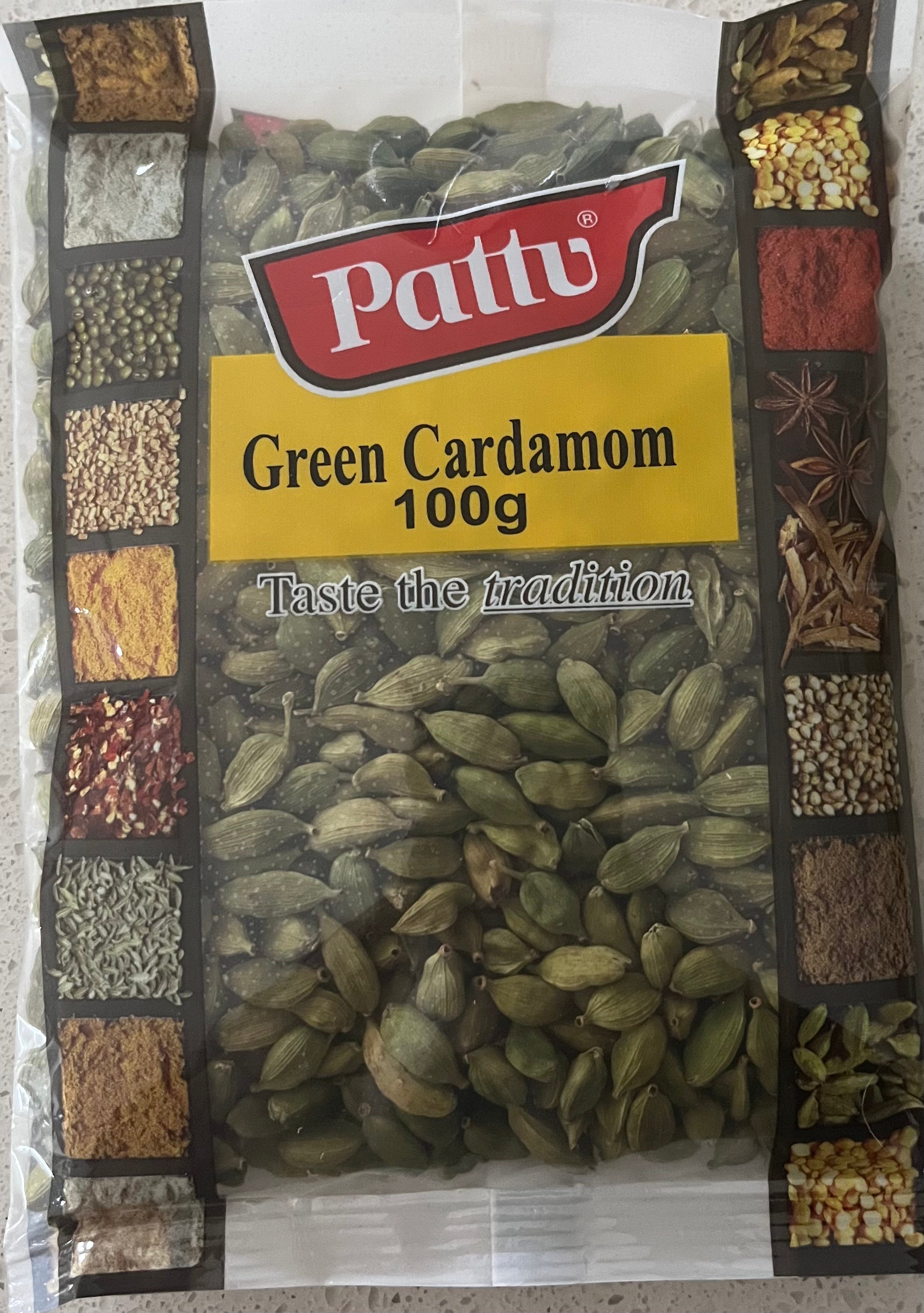 Pattu Green Cardamom (Elakai) (100g)