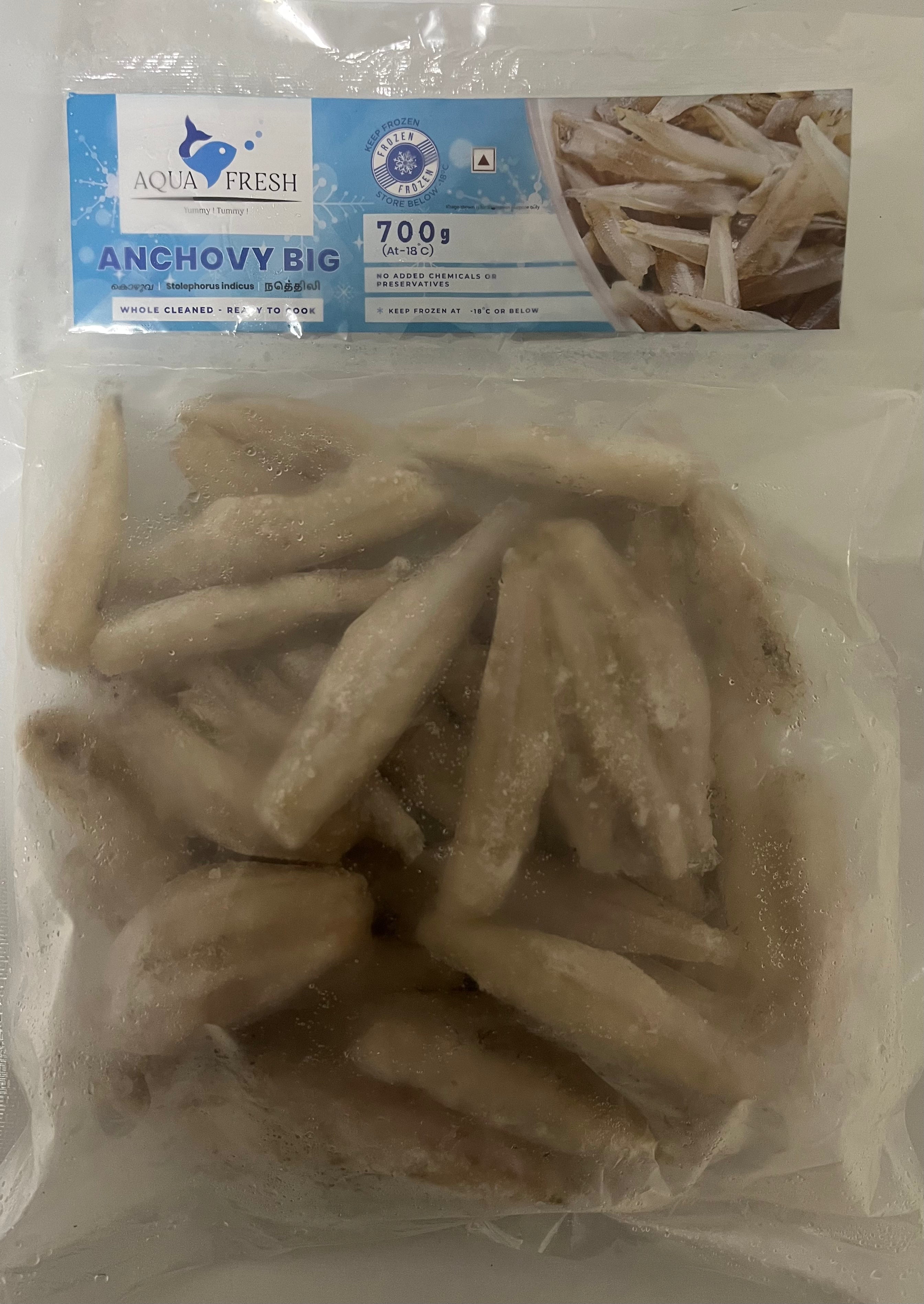 Aqua Fresh Anchovy Big(Kozhuva) (700g)