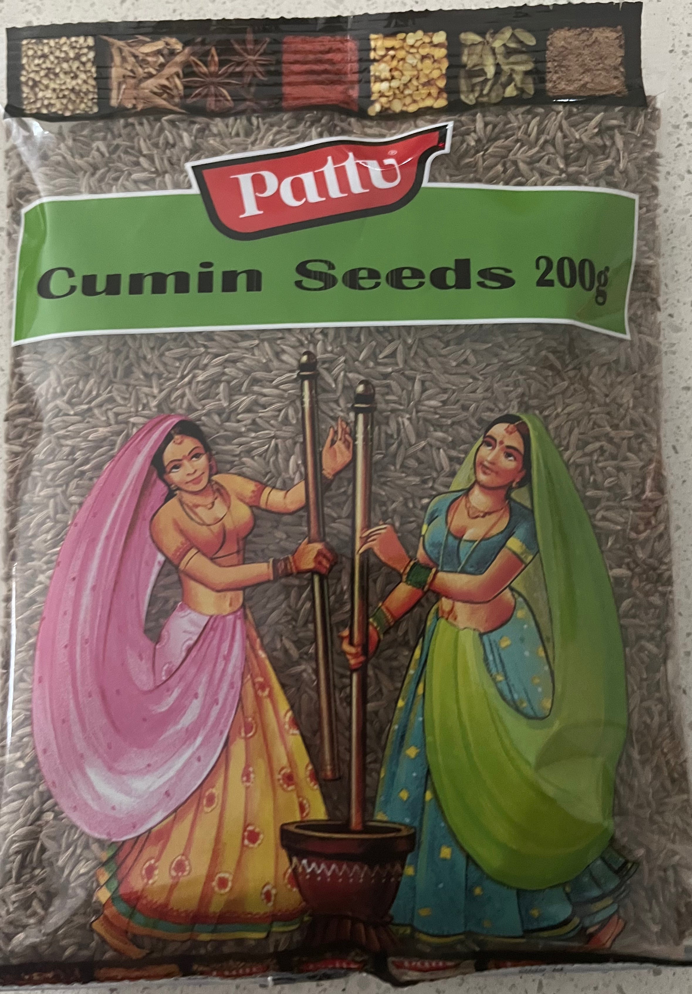 Pattu Cumin Seeds (Jeerakam) (200g)