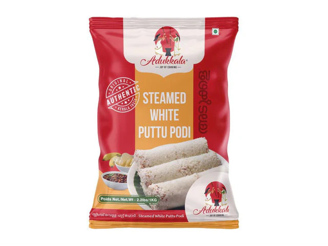 Adukkala Steam Made White Puttu Podi 1kg